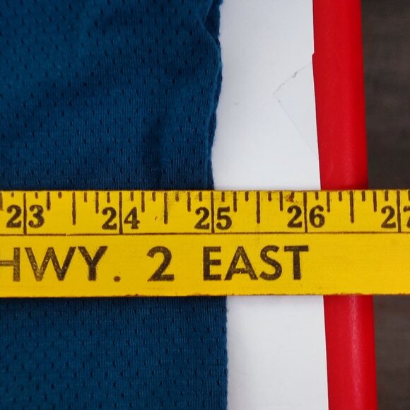 MSX by Michael Strahan polo shirt men's size XXL teal lightweight short sleeve - Picture 10 of 11